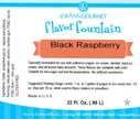 'REDUCED TO CLEAR' Black Raspberry Flavor Fountain - 4 x 32 oz. - Ice Cream and Beverage Flavors - LorAnn Oils - Canadian Distribution