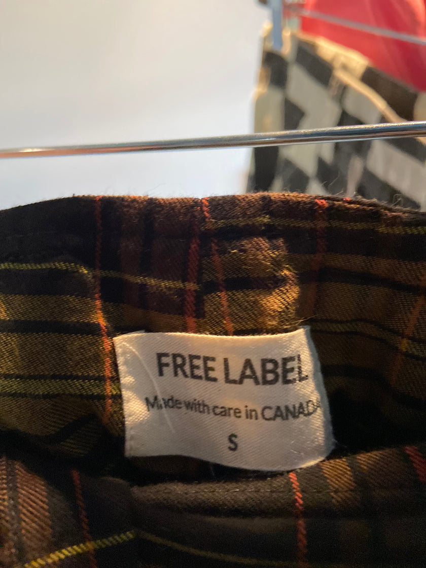 FREE LABEL Women Work Pants Regular fit in Brown - S