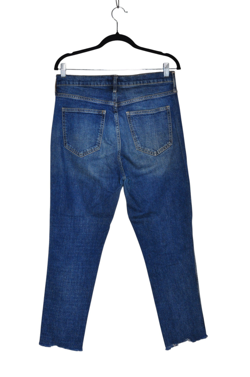 GAP Women Straight-Legged Jeans Regular fit in Blue - 8