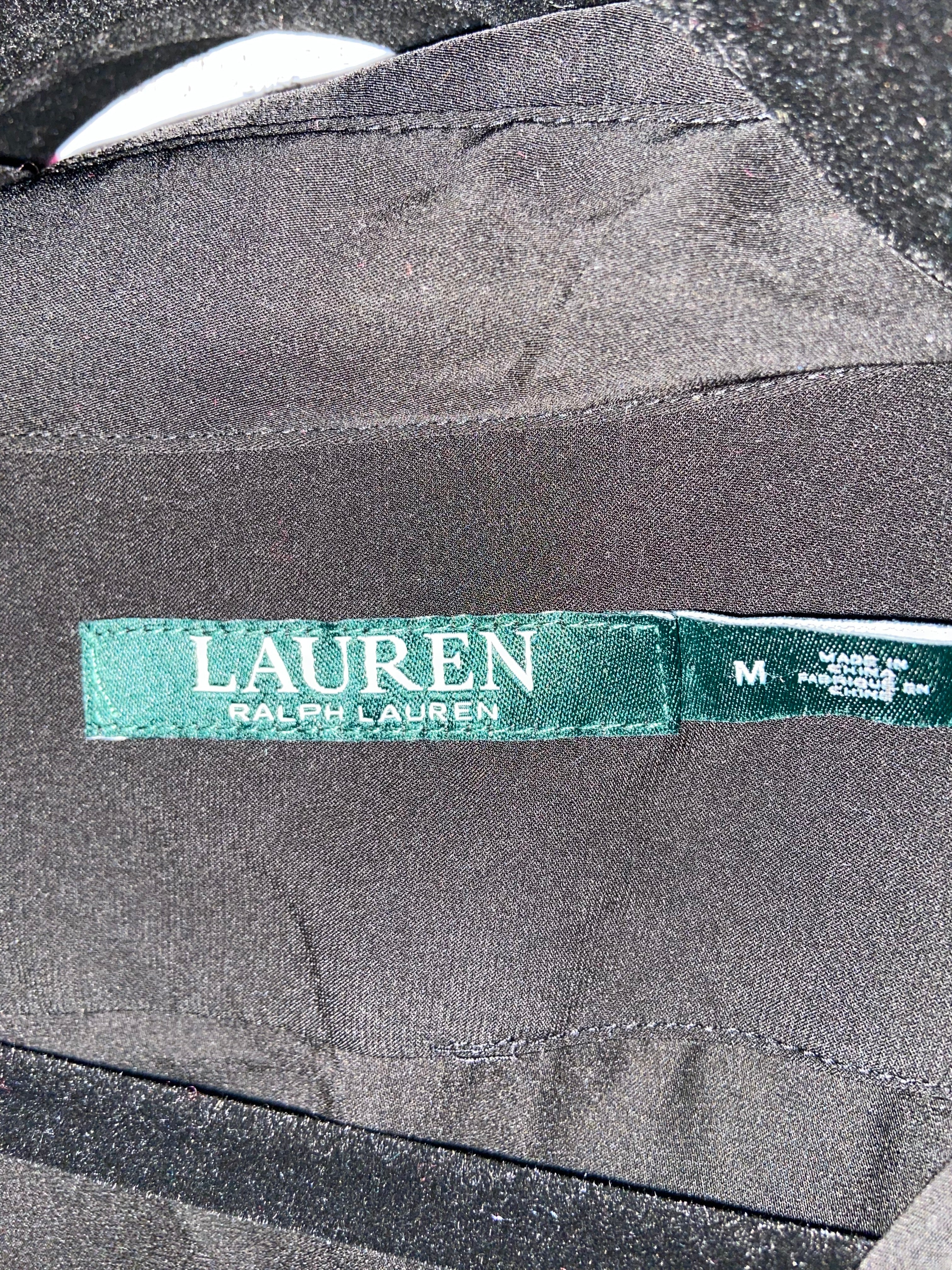 RALPH LAUREN Women Button Down Tops Regular fit in Black - M