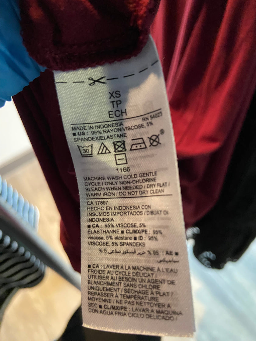 OLD NAVY Women Slip Dresses Regular fit in Red - XS
