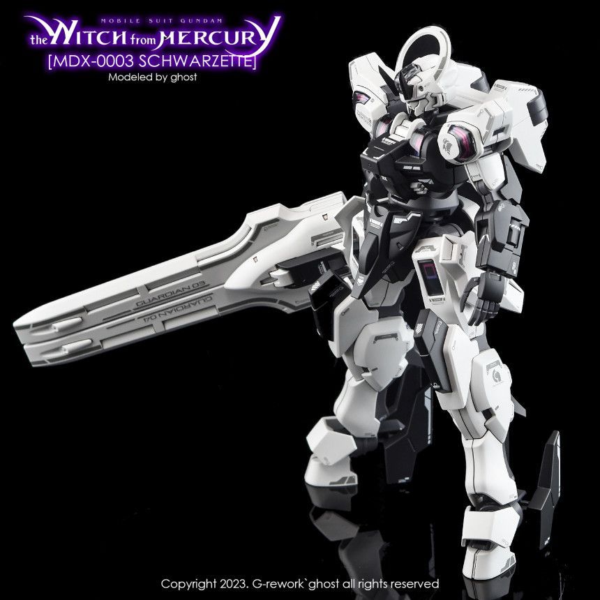 Ghost HG 1/144 Gundam Schwarzette Water Slide Decal
