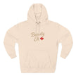 Beauty Eh Canadian Hoodie - Maple Leaf Pride Pullover Sweatshirt - Womens Canada Day Apparel - Cozy Fleece Lined Hooded Sweatshirt