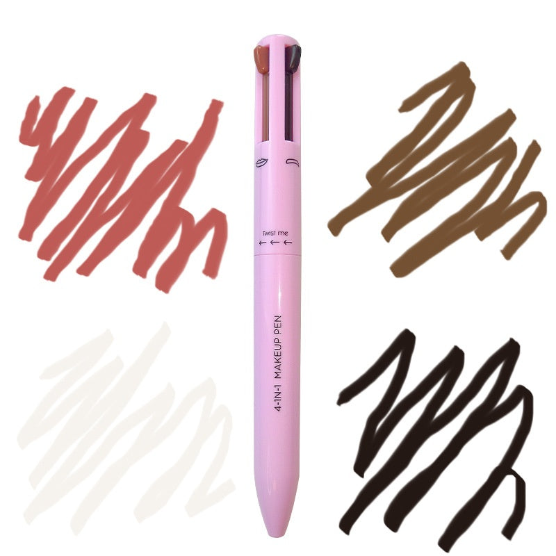 4-in-1 Makeup Pen – Eye Liner, Brow Liner, Lip Liner & Highlighter