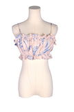 H&M Women Crop Tops Regular fit in Pink - S