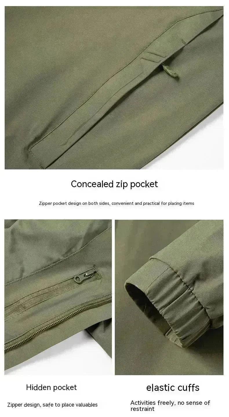 Men’s & Women’s Hooded Shell Jacket, 7 Colours, M–8XL