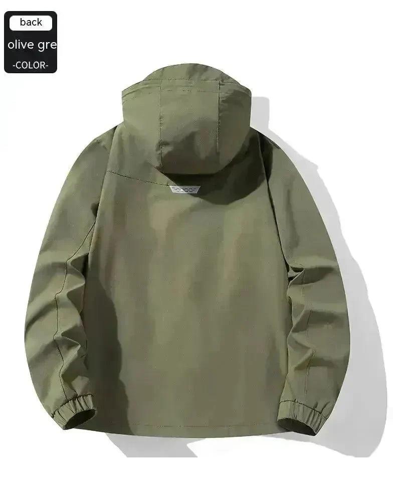 Men’s & Women’s Hooded Shell Jacket, 7 Colours, M–8XL