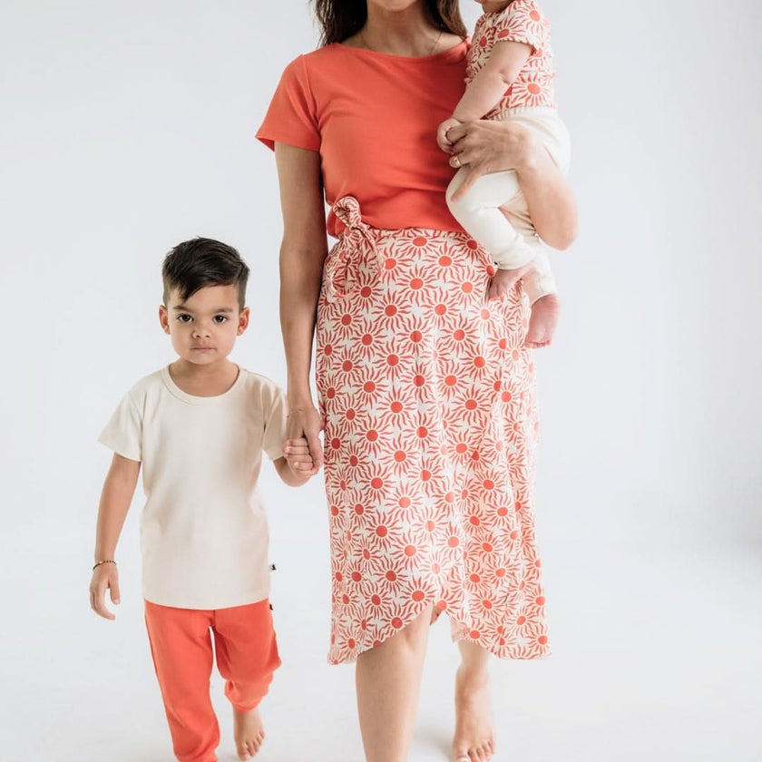 Baby/Kids' Bamboo T-Shirt | Cream