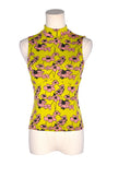 ZARA Women Tank Tops Regular fit in Yellow - XS