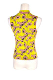 ZARA Women Tank Tops Regular fit in Yellow - XS