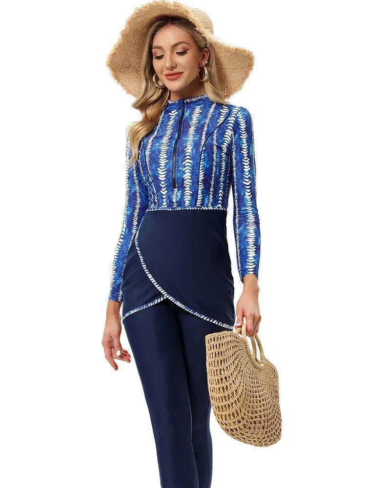 ArabSwimsuit Long-sleeved Trousers Three-piece Suit
