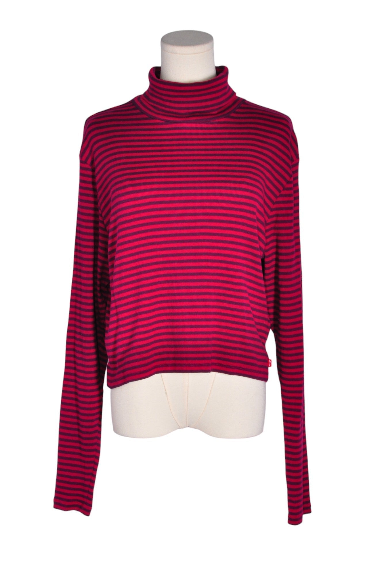 LEVI'S Women Turtleneck Tops Regular fit in Red - XL