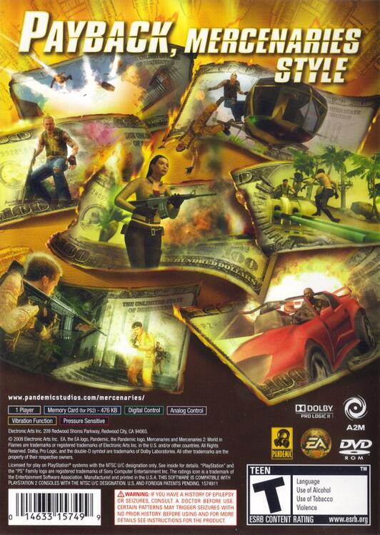 Mercenaries 2: World in Flames (occasion)