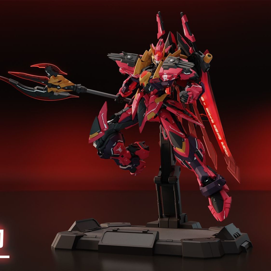 Cang-Toys Flaming Emperor Yan Di Deluxe Version Metal Frame Model Kit
