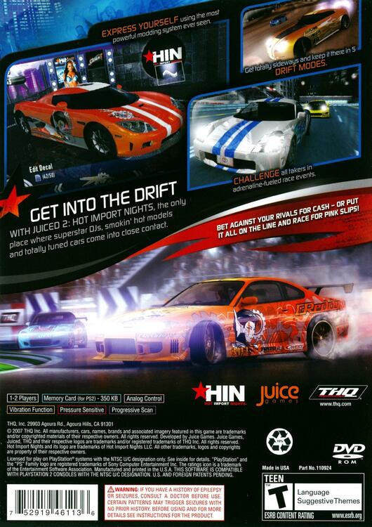Juiced 2 - Hot Import Nights (occasion)