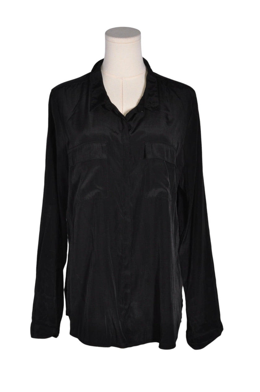 REITMANS Women Button Down Tops Regular fit in Black - XL