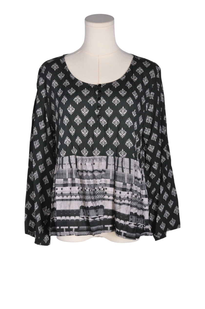 MAHILA Women Blouses Regular fit in Black - S, L
