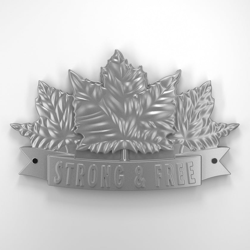 Strong and free • Plaque [1729]