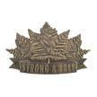 Strong and free • Plaque [1729]