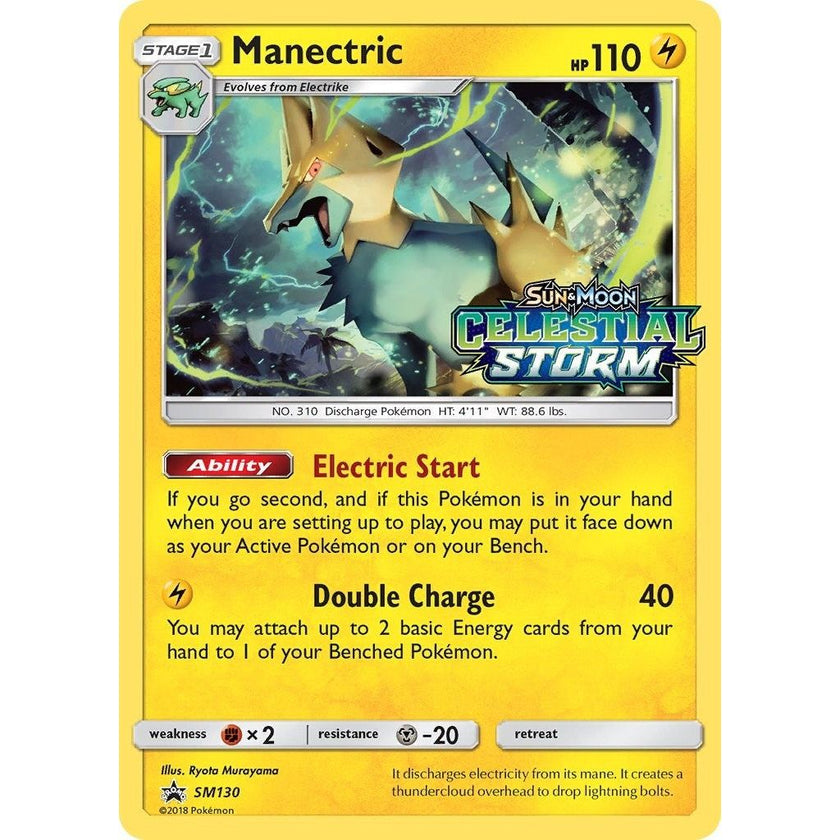 Manectric - SM130 (Prerelease) (SM130) (SMP)