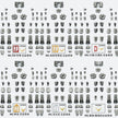 EW Metal Frames for MG Wing Series Gundams - Special Order