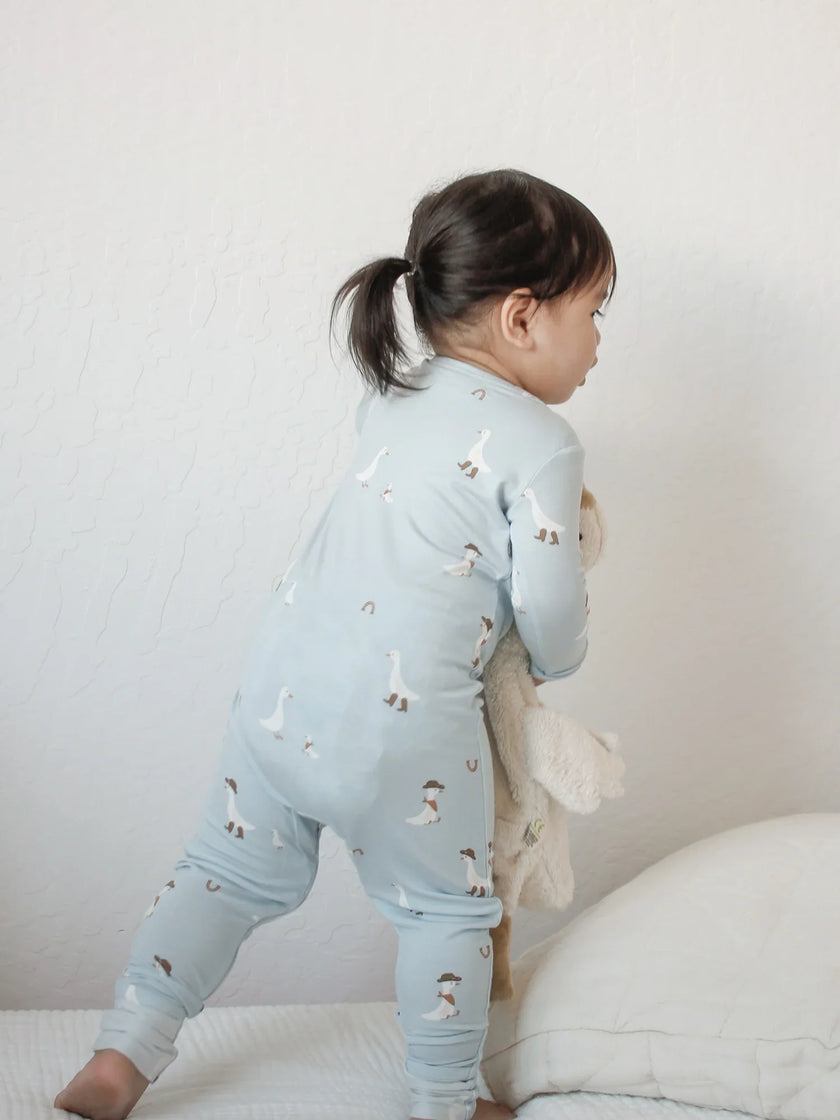 Convertible Footie | günamüna | Cowboy Goose