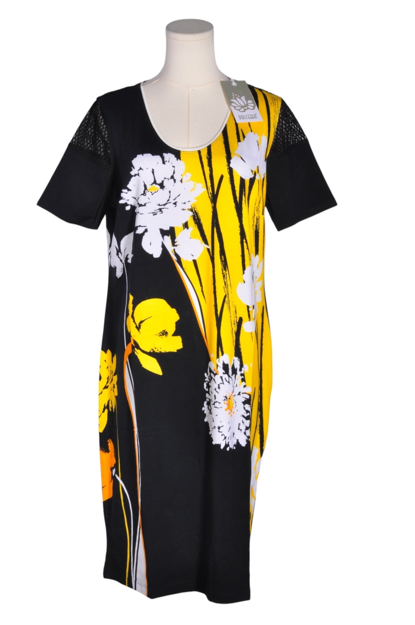 DOLCEZZA Women Drop Waist Dresses Regular fit in Black - L, XL