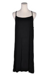 PAPA Women Slip Dresses Regular fit in Black - XXL