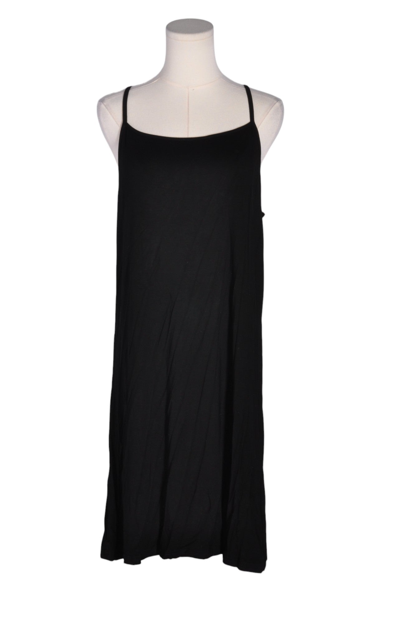 PAPA Women Slip Dresses Regular fit in Black - XXL