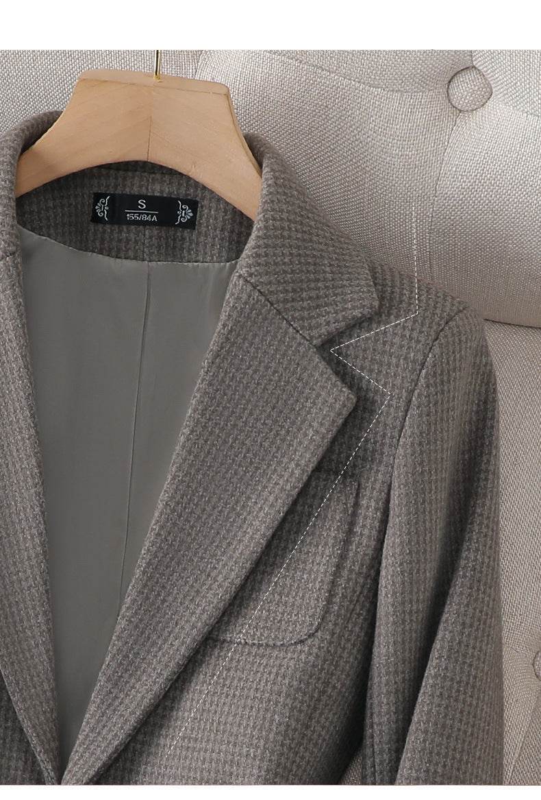 Professional office Business Tweed Blazer Women