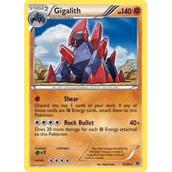 Gigalith - 53/98 (Cracked Ice Holo) (053/098) (BLE)