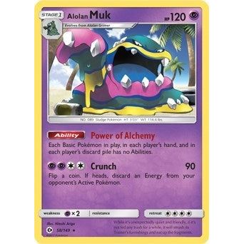 Alolan Muk - 58/149 (Cosmos Holo) (058/149) (BLE)