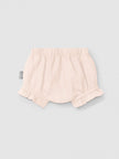 Plain pull-up diaper cover in linen with cotton | Pink | Snug