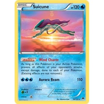 Suicune - 30/122 (Cosmos Holo) (030/122) (BLE)