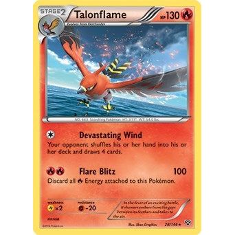 Talonflame - 28/146 (Cosmos Holo) (028/146) (BLE)
