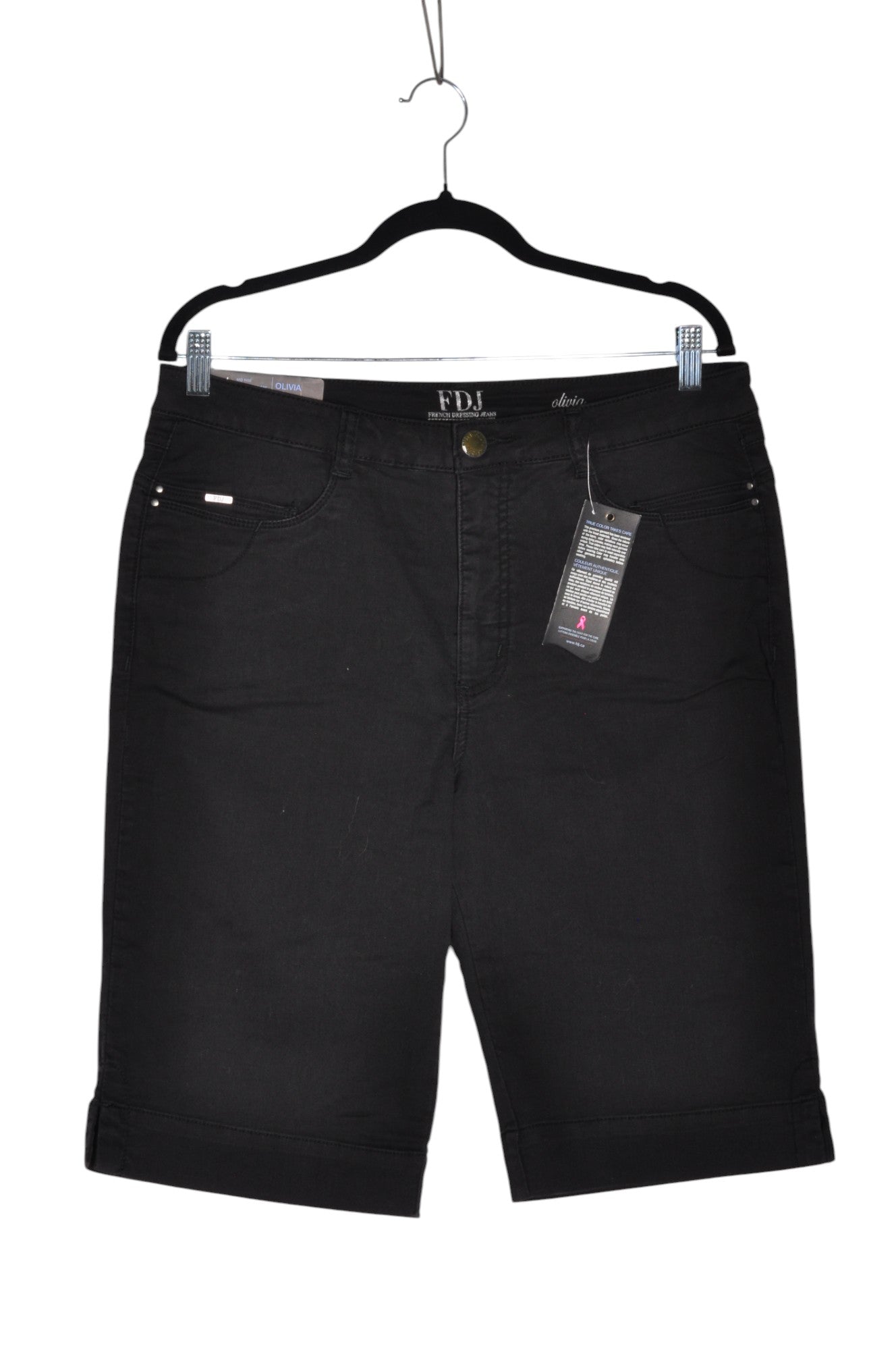 FDJ Women Classic Shorts Regular fit in Black - 14
