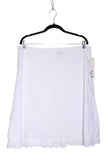 TRIBAL Women A-Line Skirts Regular fit in White - 14