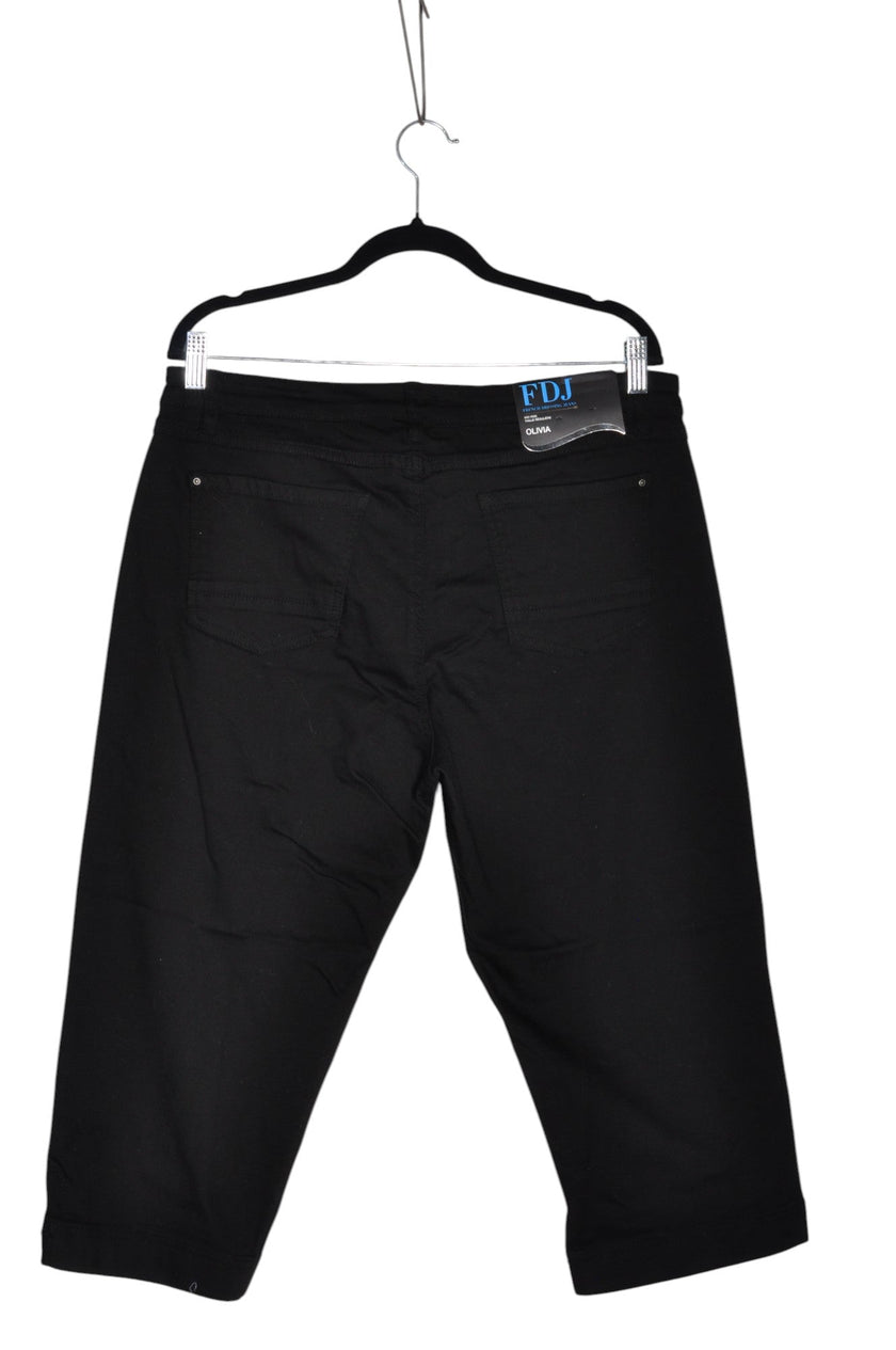 FDJ Women Capri Pants Regular fit in Black - 16