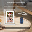 5-inch Transparent Acrylic Digital Photo Frame with Video Player & Stereo Speaker