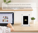5-inch Transparent Acrylic Digital Photo Frame with Video Player & Stereo Speaker