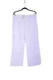 SUN MODA Women Palazzo Pants Regular fit in White - L, XL