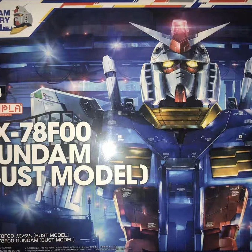 Bandai GUNDAM FACTORY Yokohama Limited 1/48 RX-78 F00 GUNDAM BUST MODEL