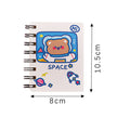 Astronaut Pocket Flipper Notebook – Space Themed Mini Flip Notepad (10.5×8cm)