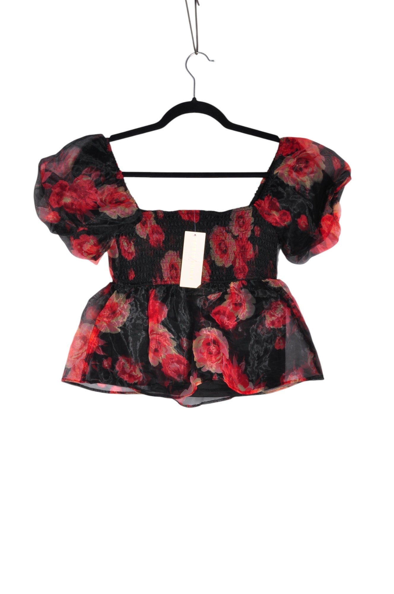 THIRTY THIRTY Women Crop Tops Regular fit in Black - S