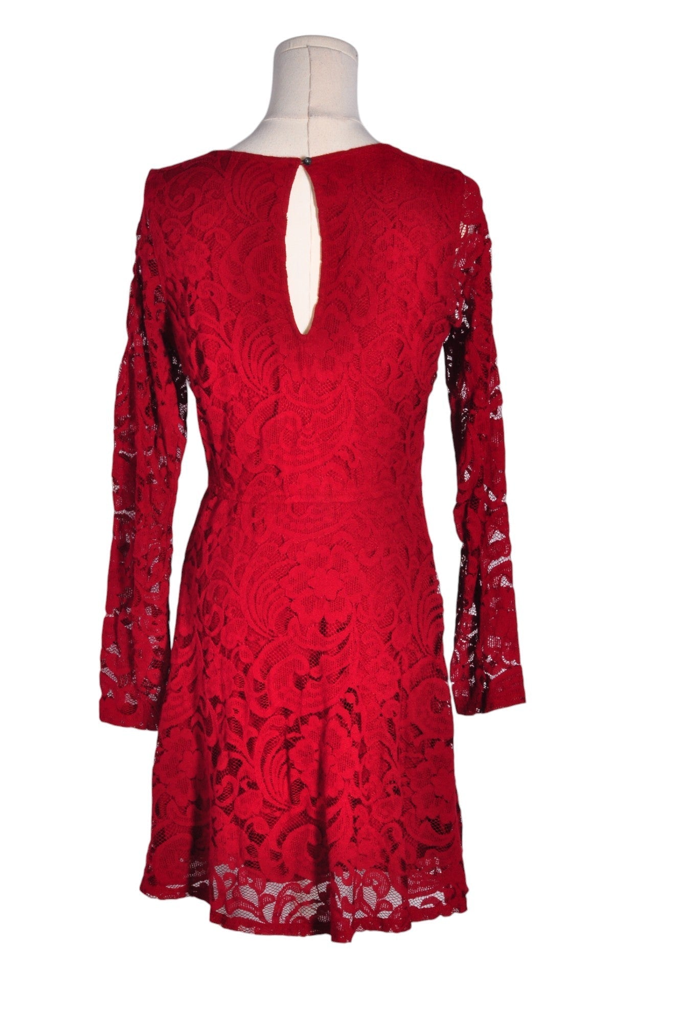 HOLLISTER Women A-Line Dresses Regular fit in Red - M