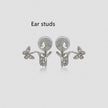 Female Cute Butterfly Earrings Jewelry