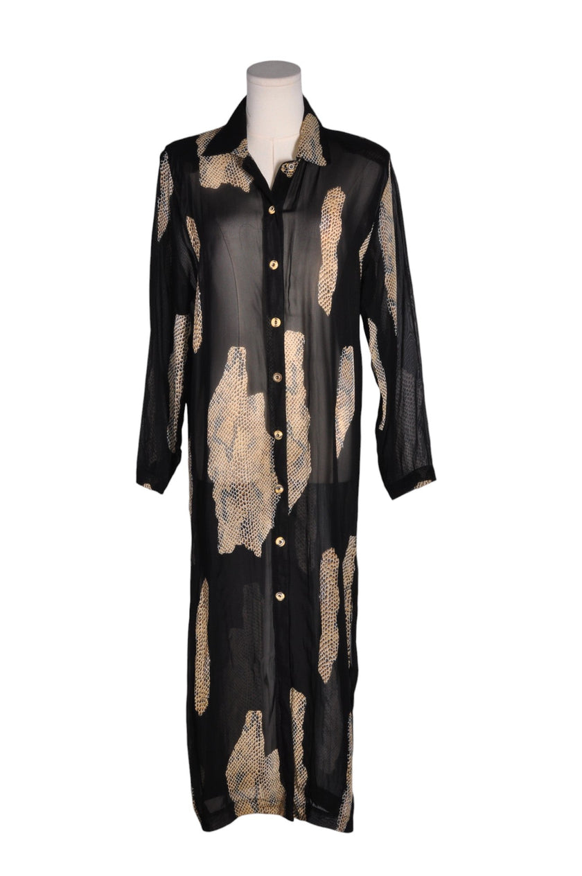 SEASUNS Women Shirt Dresses Regular fit in Black - S