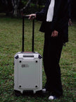 Hard Shell Carry On Luggage Spinner Suitcase – Compact Cabin Travel Trolley 20 inch