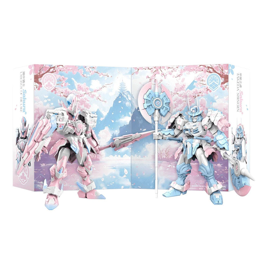 Bilibili x Moshow Sakura Lancelot and Takeda Shingen Assembly Kits Set