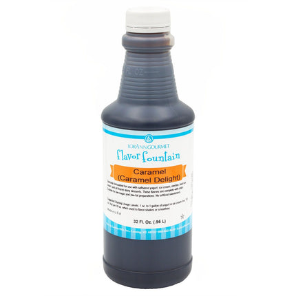 'REDUCED TO CLEAR' Caramel (Caramel Delight) Flavor - 4 x 32 oz. - Ice Cream and Beverage Flavors - LorAnn Oils - Canadian Distribution